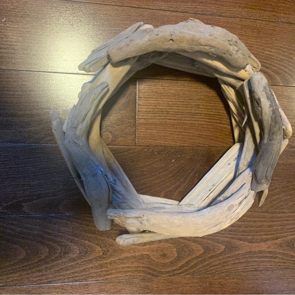 West Elm Driftwood Table Decor